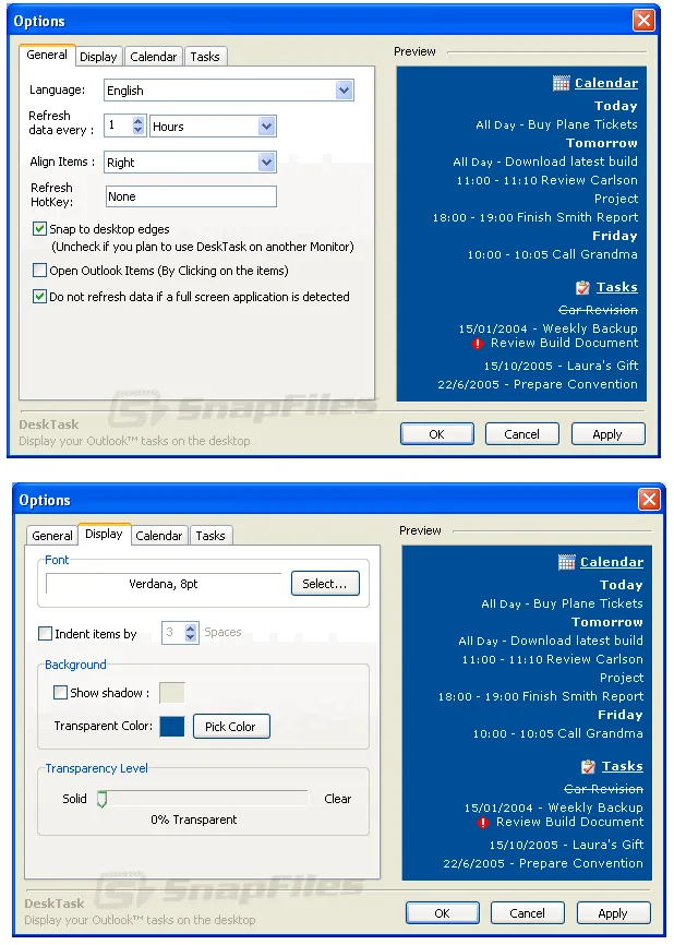 Desktask Screenshot 2