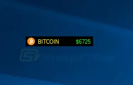 BITCOIN ticker Screenshot 1