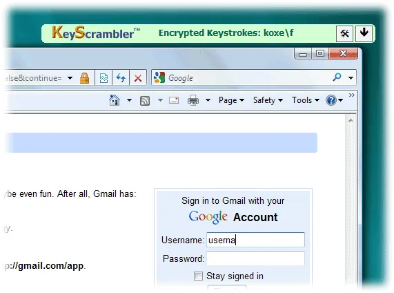 KeyScrambler Personal Screenshot 1