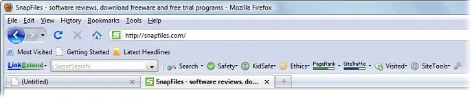 LinkExtend for Firefox Screenshot 1