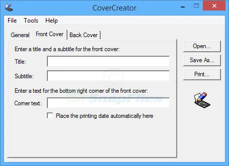 CoverCreator Screenshot 2