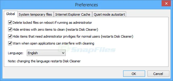 Disk Cleaner Screenshot 2