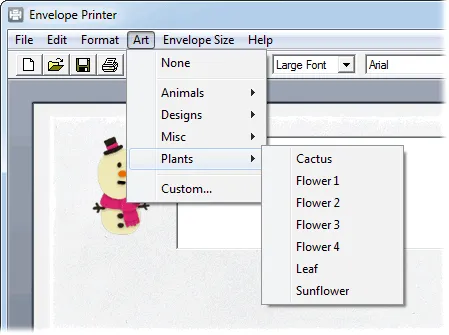 Envelope Printer Lite Screenshot 2