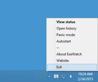 ExeWatch Screenshot 1