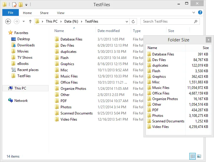 Folder Size Screenshot 2