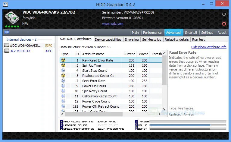 HDD Guardian Screenshot 2