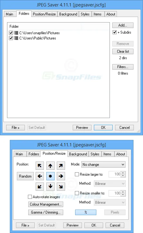 JPEG Saver Screenshot 2