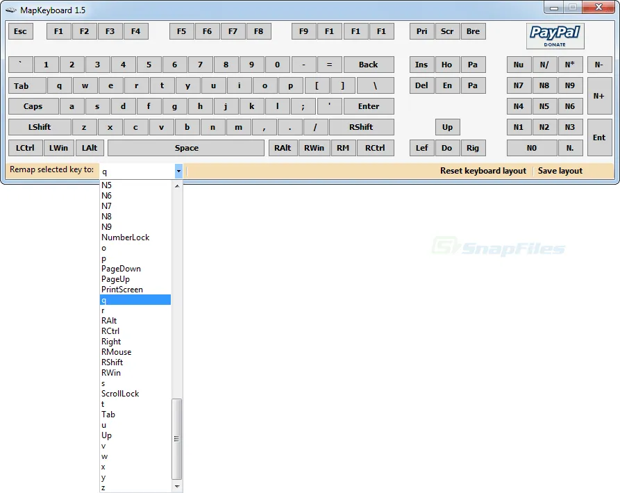 MapKeyboard Screenshot 1