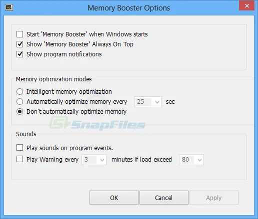 Memory Booster Screenshot 2