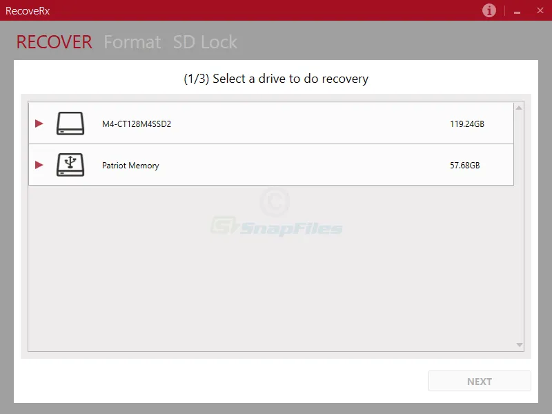 RecoveRx Screenshot 1