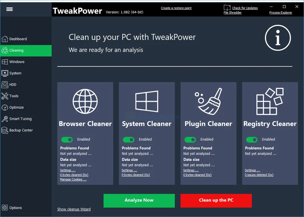 TweakPower Screenshot 2