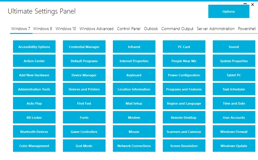 Ultimate Settings Panel Screenshot 2