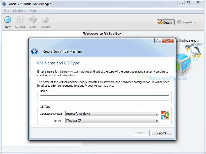 VirtualBox Screenshot 2