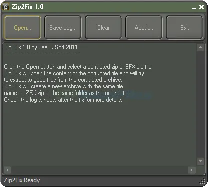 Zip2Fix Screenshot 1